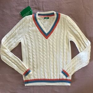 United Colors of Benetton | Cable Knit Sweater
